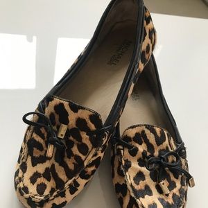 Michael Kors loafers 7 animal print